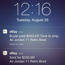 While I was sleeping……. #Ebay