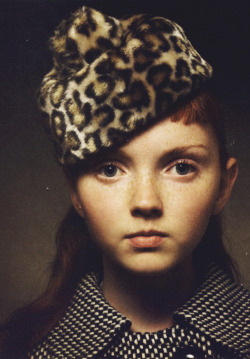  Lily Cole/I-D Magazine January 2004 