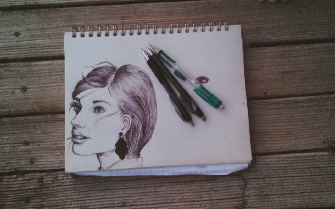 odbytea:  Today was a good art day.