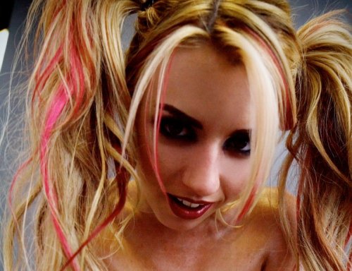 cuteisthenewsexy: Lexi Belle looking so hot, all wet and drooling in her amazing pigtails!