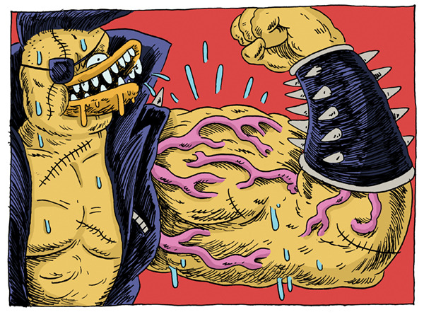 nightofthecomics:  jgillustration:  Hi everyone! My new comic Fight Frogs is almost