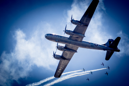 I know there’s a B-17 nicknamed, “Aluminum Overcast”, however I must say, FiFi the