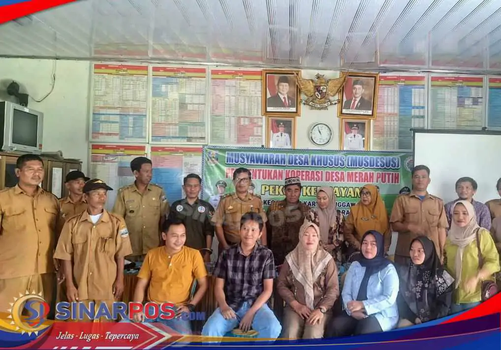 Pekon Kebuayan Kecamatan Karya Penggawa Gelar Musdes Pembentukan Koperasi Merah Putih, Langkah Awal Kemandirian Desa