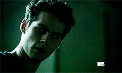 bilesandthesourwolf-deactivated:  Derek knows Stiles is in trouble and comes in, guns blazing, ready to help, only to realize Stiles has the situation in hand. And then Derek starts to notices that something isn’t quit right with the teen. 