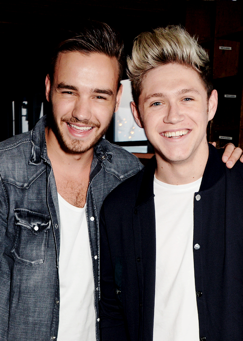 jackfalaheessssssss-deactivated:  Liam Payne and Niall Horan attend the private launch