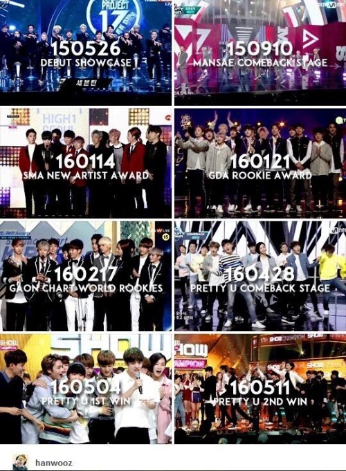 160526 HAPPY 1st ANNIVERSARY MY BABIES!  You guys never fail to amaze us, your carats. We got your b