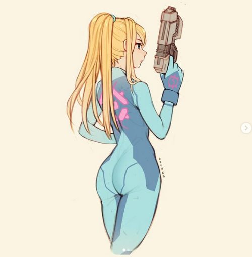 Zero Suit SamusArt by oxcoxa