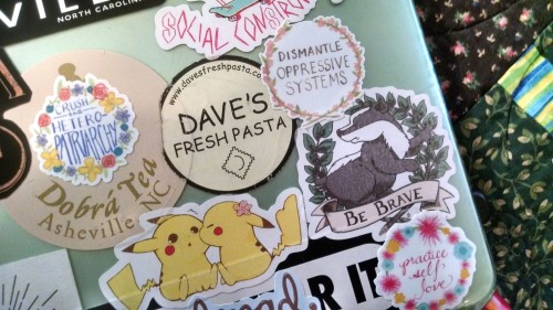 vcsilverman:vcsilverman:They’re finally here! The long-awaited 2-inch stickers of these 5 designs ar
