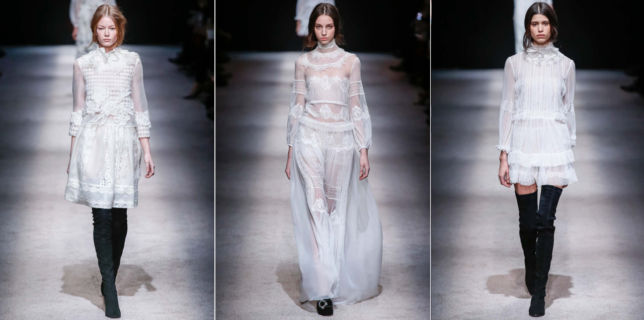runwayandbeauty:  Alberta Ferretti Fall 2015, Milan Fashion Week.