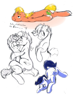 hoodoonsfw:  Some doodles :p   I need to