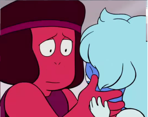 Remember when garnet said tiny hands were her only weakness