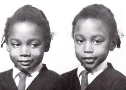 lost-but-saved:  barelyfittingin:  ursuladeville:  poemsinyourpalms:  drankinwatahmelin:  missnatis:  lividlovers:  ratedmirr:  funkychocolate101:  unexplained-events:  June and Jennifer Gibbons (The Silent Twins) June and Jennifer were identical twins