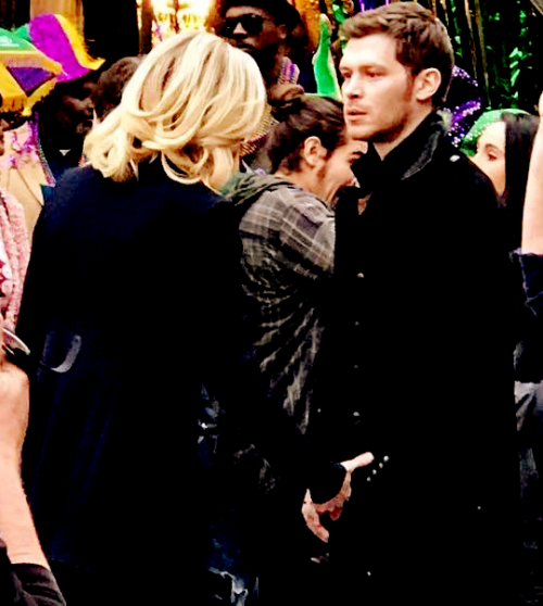 yoursklaus:Klaus and Caroline for the final episode of The Originals