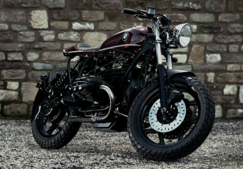 Dust Motorcycles ‘The Jekyl’ BMW R80 mono 1992One bike, two looks, cool street, café racer via The B