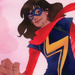 veliseraptor:Kamala Khan aka Ms. Marvel | as drawn by some of my favorite artists (names in captions