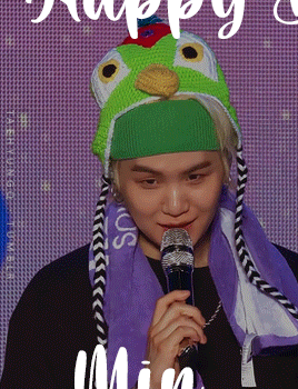 HAPPY BIRTHDAY MIN YOONGI MARCH 9TH, 1993