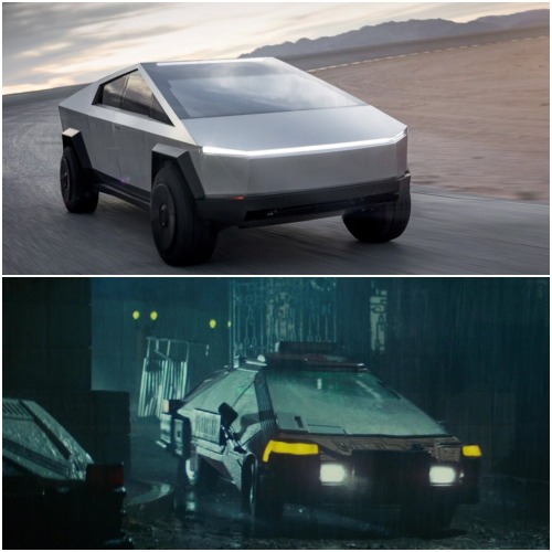 claramooresayshi: Both of these vehicle are from November 2019 https://ift.tt/2KLvKam  When I first saw the video of the new Tesla truck I also immediately thought of Blade Runner.   @empoweredinnocence 