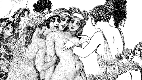 adambaelock: Reading Lysistrata for class and this is, by far, the gayest illustration I’ve ev