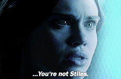 pawprintsandsnowflakes:   true love's kiss won't make this fairy tale end, banshee.  Teen Wolf/Stydia AU ↳ in which Lydia tries to save Stiles, but it’s too late; the nogitsune has taken over him comletely long ago and seems to enjoy fucking around