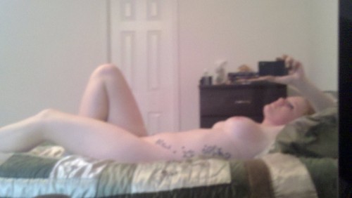 militarysluts:  Air Force A1C Wadley takes off her ABUs and relaxes for some nude selfies.