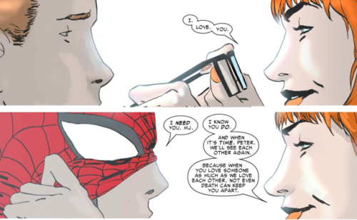 “I loved you because your heart was stronger than your fists.”Spider-Man: Reign #4