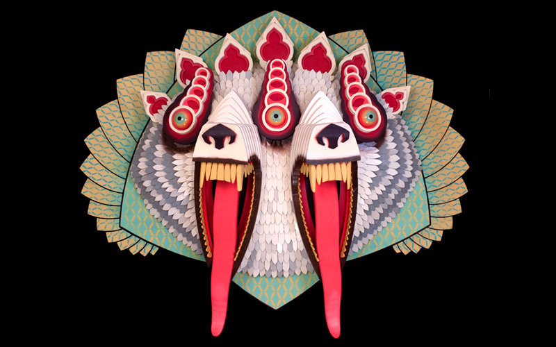 left-hand-black:  AJ Fosik “Fosik’s feral creations take the shape of fantastic