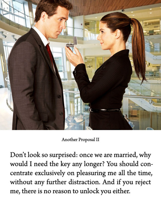 This captions is called “Another Proposal”, since I already had a caption titled “The Proposal”.