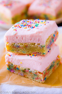 fullcravings:  Frosted Sugar Cookie Bars