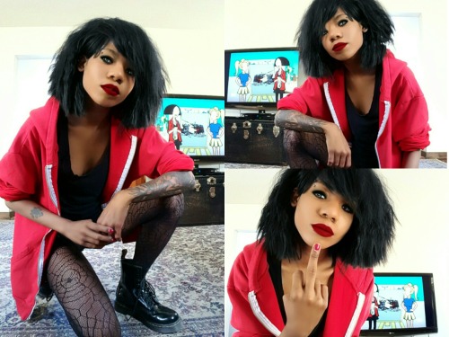 alternativeblackgirls:  Roxy Vail   Cosplay of Jane Lane from the show, Daria