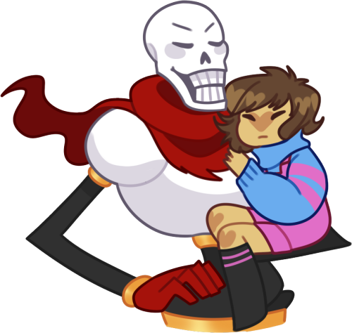 koteosa:  Frisk being carried/held by random other characters because I dunno 