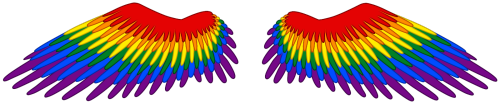 fuschiafins:Just because you cannot see my wings does not mean they’re not there.Part 2Feel free to 