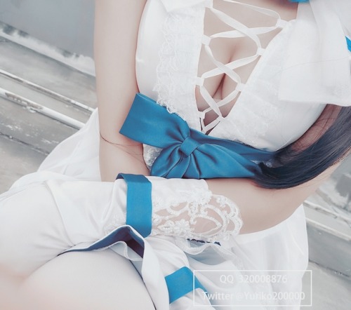  FGO~芽衣cosplay 色气白丝~巨乳？二次元~双马尾~羞耻play是你喜欢的福利吗？ 