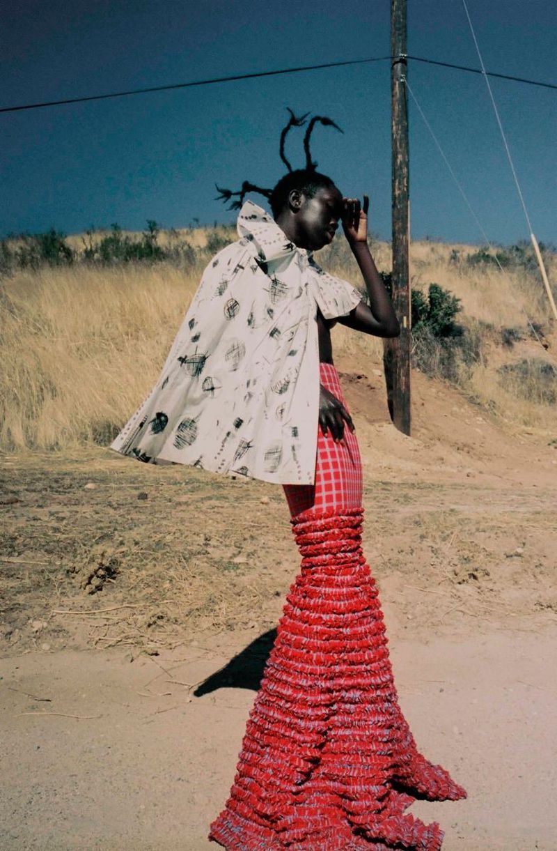 distantvoices:  Bibi Abdulkadir and Nyaueth Riam By Marie Schuller For King Kong Magazine SS18