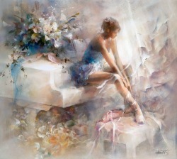 artbeautypaintings:  Melodies - Willem Haenraets