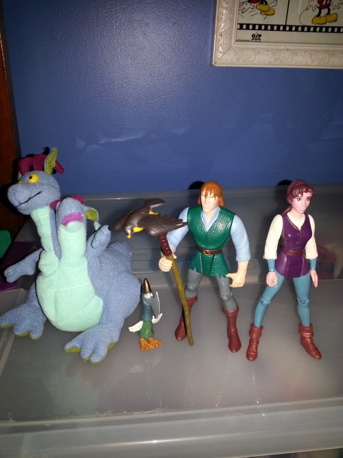 To honor the 22nd anniversary of Quest for Camelot, here is my toy collection of the heroes and vill