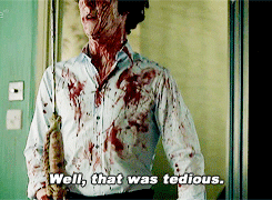 ughbenedict:  Sherlock comes back home all covered in blood and the only thing John worries about is that people saw him on the tube “like that”. Friendship. 