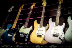 deebeeus:  Custom Shop Fenders, Gibsons,