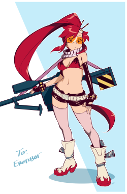 erotibot-art:  requiemdusk:  Yoko for erotibot-art, hope you like it man ^^   Dude FUCK YEAH!!! 