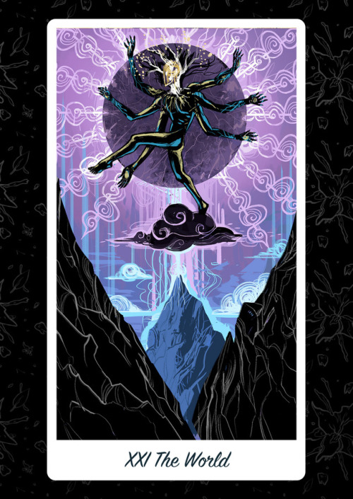 lubankotarot: Hey folks! I’ve put up prints of my tarot cards in my shop.  I’m in t