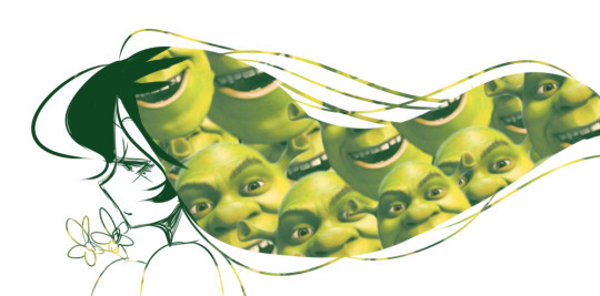 kamiqueen: rif-art:  ichiboo:  rif-art:  The power of layers and layer modes   the power of layers and layer modes   This is why I chose tumblr as the platform to share my art   The Shrek hair is beautiful. 