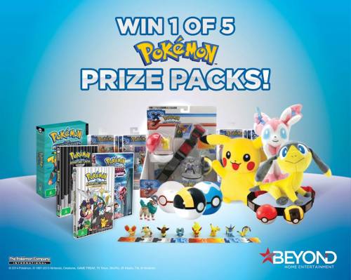  To celebrate the opening of Supanova 2014, Beyond Home Entertainment  is giving away 5 awesome Poké