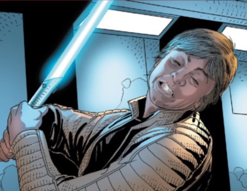 saturdaynightbigcocksalaryman:they get the fucking wikihow guy to do the marvel Star Wars comics or 