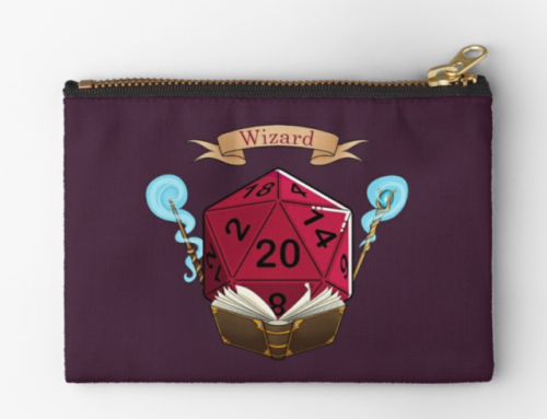 paintbrushesandpixels: Wizard d20 Next design in this series (which I’m hoping to update weekl