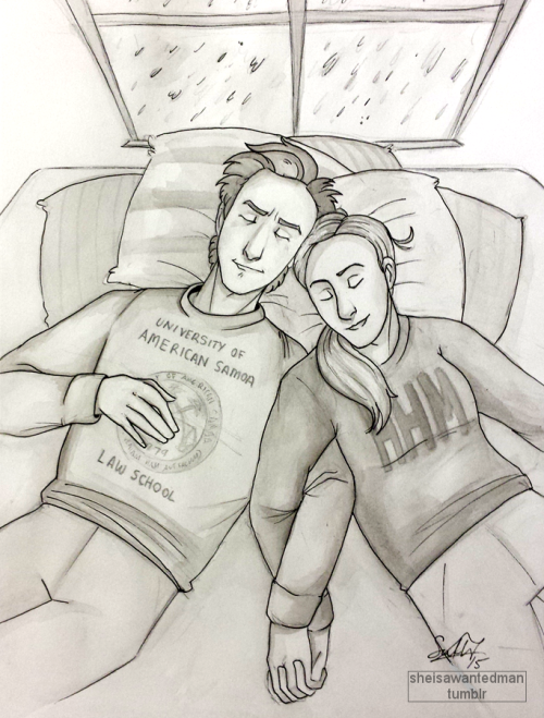 sheisawantedman:Did you know the last time I posted something to do w/ BCS that wasnt a role reversal or scary!saul was in May. MAY. What!! So here is a long overdue Jimmy & Kim because it’s been raining here so of course I thought about Jimmy n
