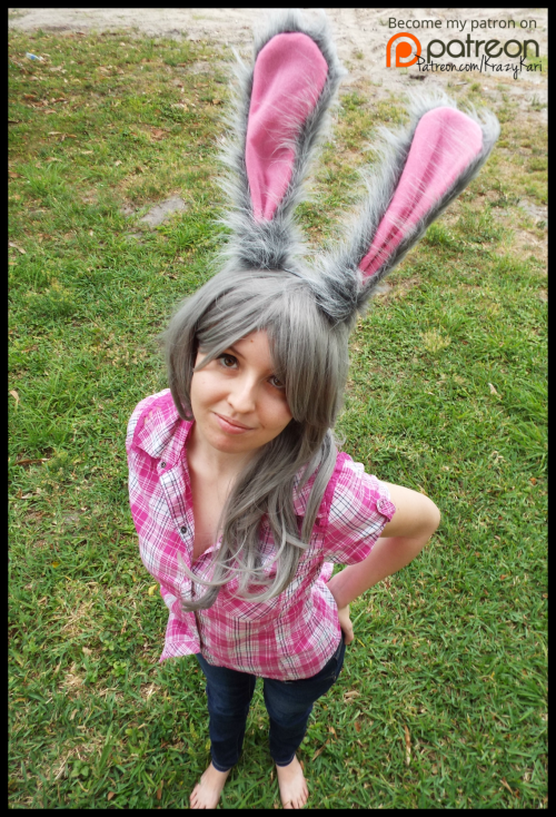 Porn krazykariana:  Carrot Farmer Judy Hopps cosplay! photos