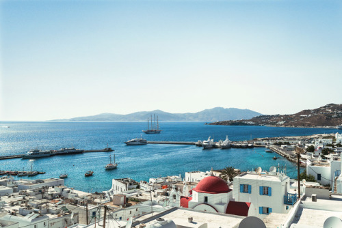 View of The Old Port, Mykonos, GreeceAll things Mykonos