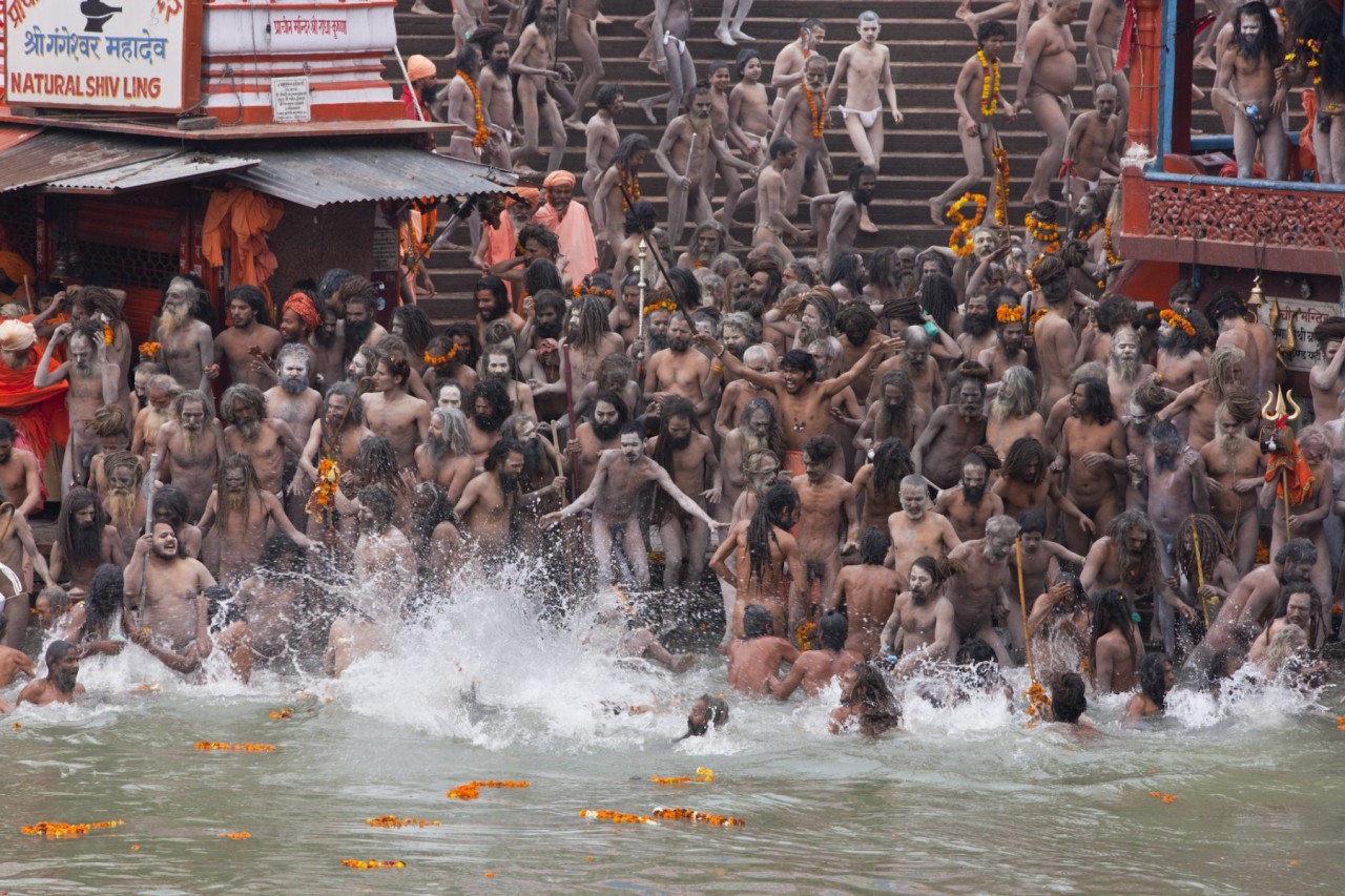 maleinstructor:  Kumbh Mela. Royal bathing Day 