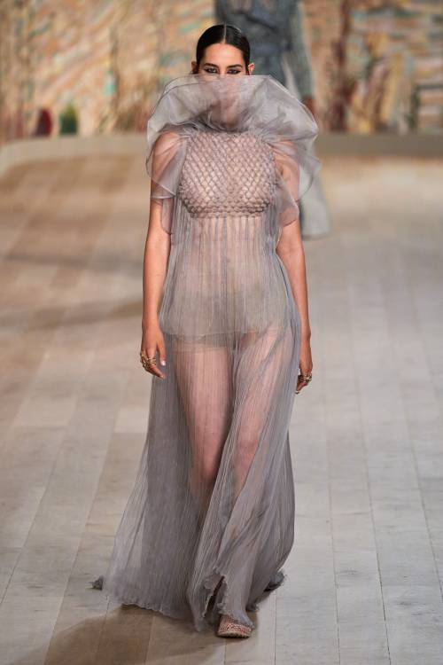 Dior by Maria Grazia Chiuri, Fall 2021 Couture Credits:Elin Svahn - Fashion Editor/StylistGuido Pala