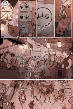 thedirtcrown: The Dirt Crown - Supported by my funders on Patreon &lt;-page 17 - page 18 - page 19-&gt; —- More drawings that murdered me, RIP I have a lot of art idols that draw these super detailed backgrounds and crowd scenes and I don’t know how