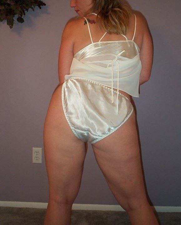 full back satin panties